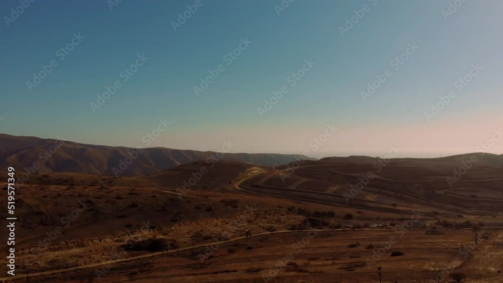 Beautiful Aerial View of Scenic Road Tijuana Ensenada, Highway Near the Border Beautiful Aerial View of Scenic Road Tijuana Ensenada, Highway Near the Border