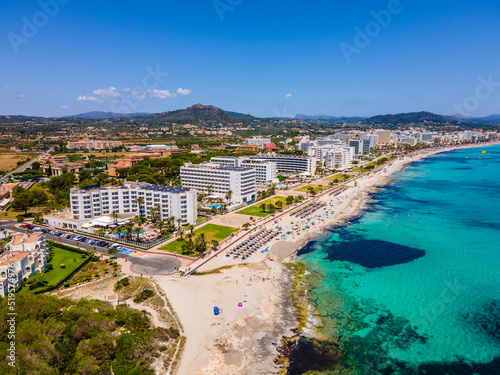 Foto Cala Millor Morning Photos from Drone, Mallorca Aerial Footage