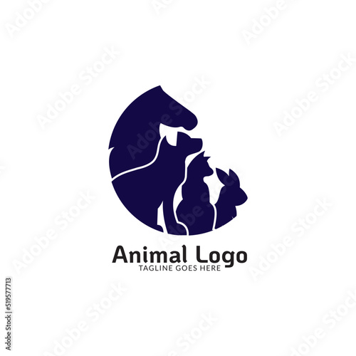 Animal Conservation Logo design. Wildlife Safari Logo design inspiration