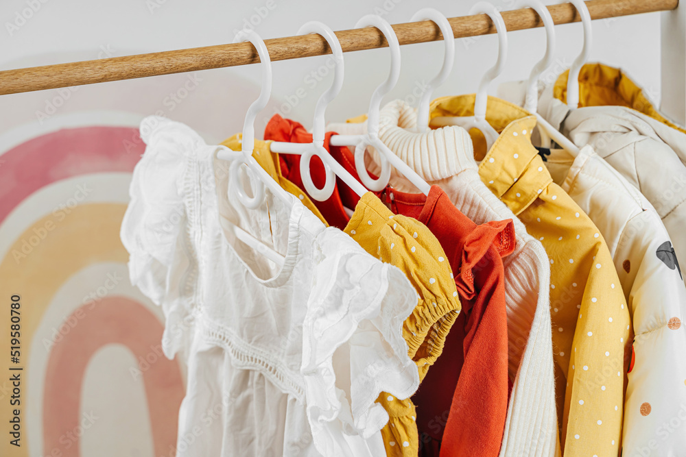 Kids wardrobe, Children's wardrobe, clothing rack, clothes hanger