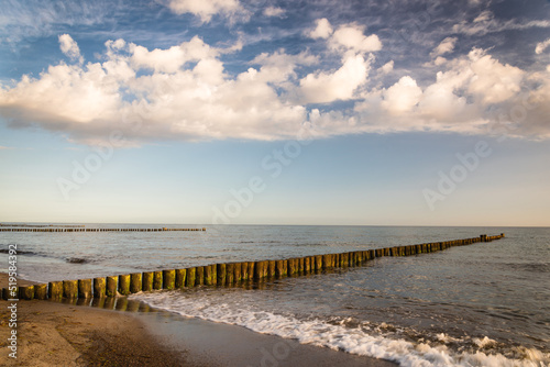 baltic sea with clouds germany © Ewald Fröch