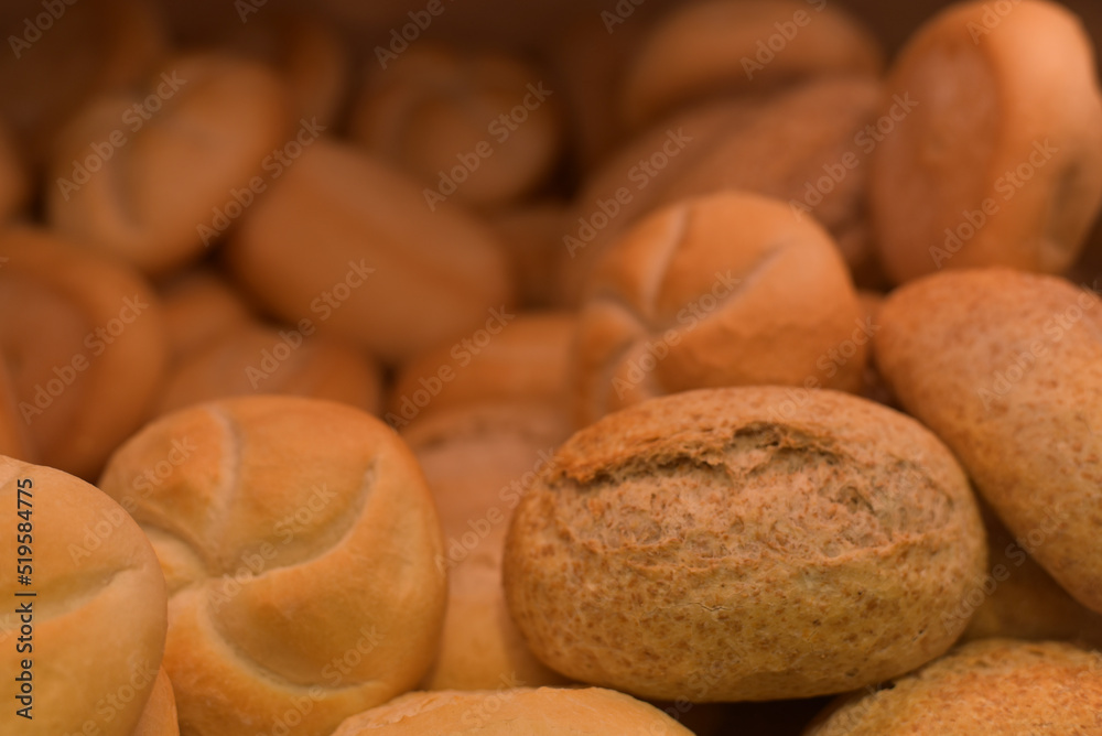 Fresh aromatic bread. Lots of baked goods Fresh aromatic bread. Lots of baked goods