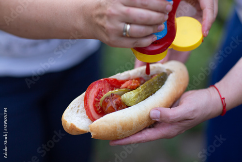 Hot dog domowy