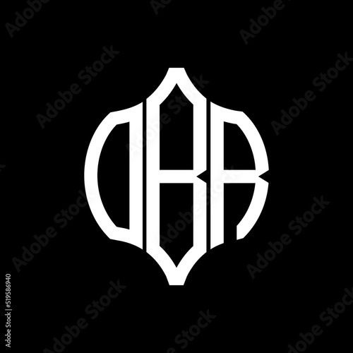 OBR letter logo. OBR best black background vector image. OBR Monogram logo design for entrepreneur and business.
