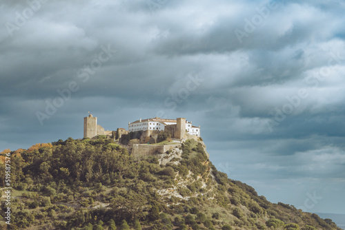 Palmela Castle on the Mountains  photo