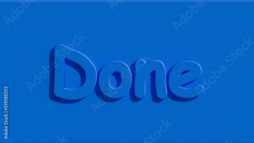 Done Text