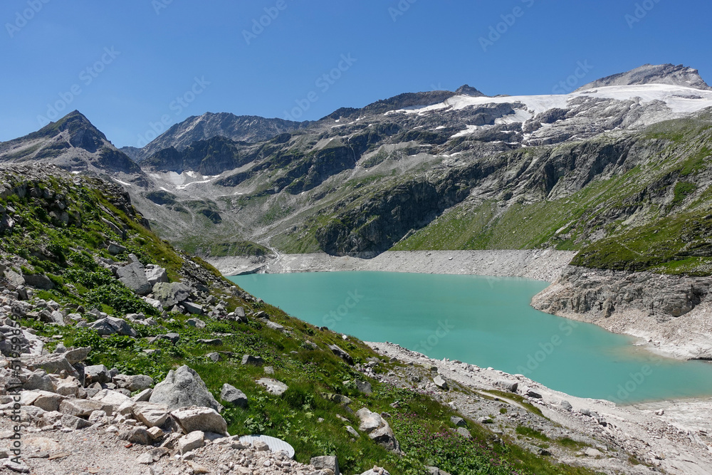 Alpenwanderung, Weißsee, Salzburgerland