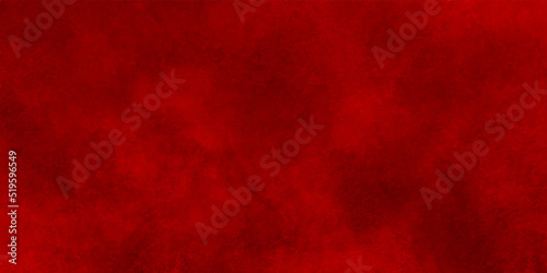 Abstract red color background Cement surface concrete  texture background. Red grunge textured wall background