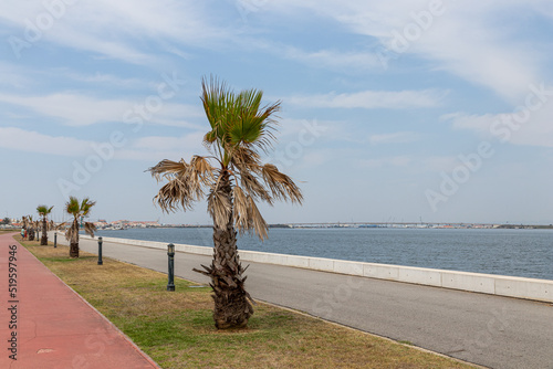 Costa Nova do Prado, Portugal. Views of the Port of Aveiro and the Aveiro Lagoon photo