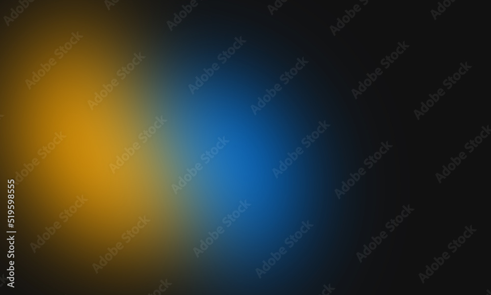 black background with blue yellow brush