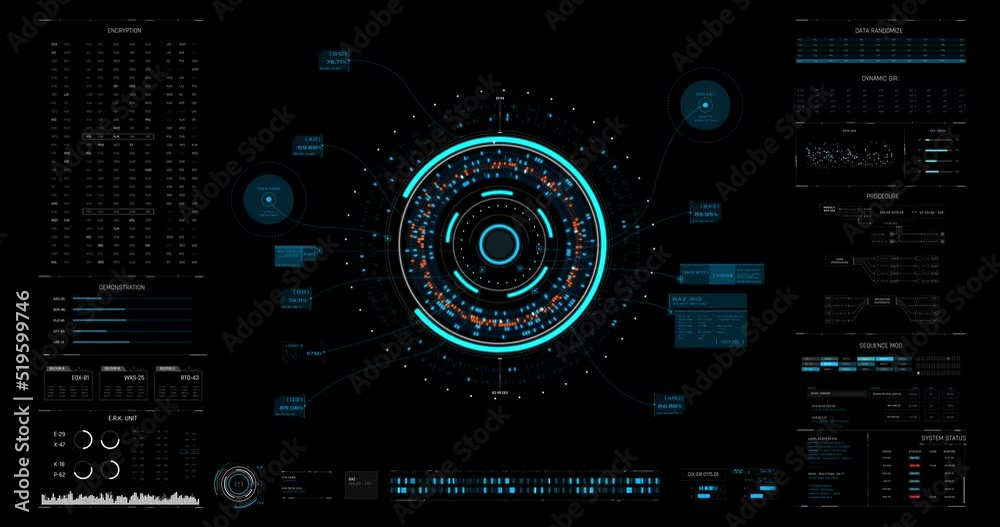 Head up display interface template futuristic cyber and technology concept Head up display interface template futuristic cyber and technology concept
