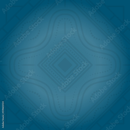 drak blue gradient background with abstract ornament. elegant, creative and unique. suitable for background, texture, wallpaper, decor, brochure and poster photo