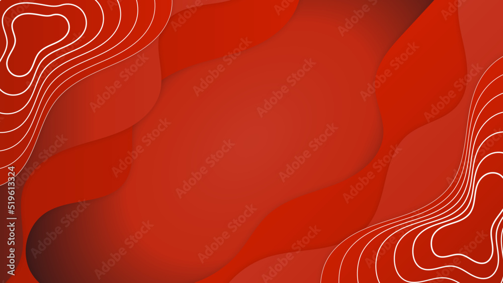 Red abstract background. Red dynamic vector background with diagonal ...