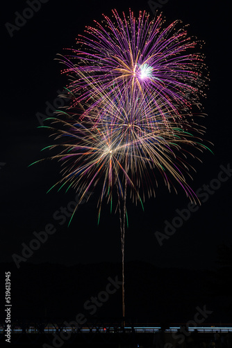 fireworks in the sky