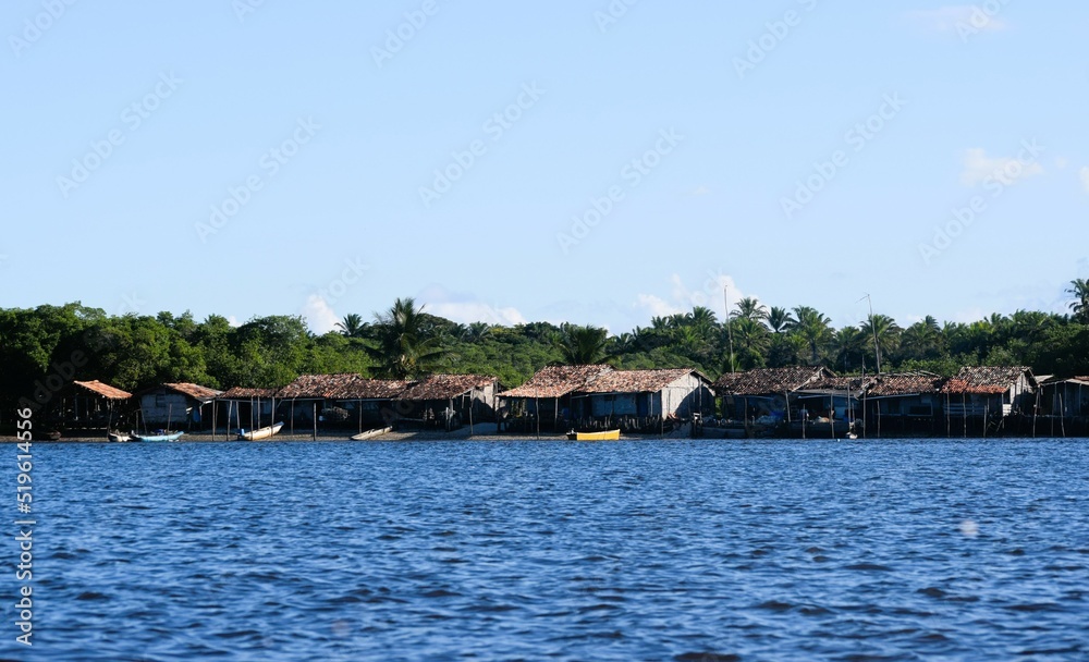 Vila de pescadores - Bahia - Brasil