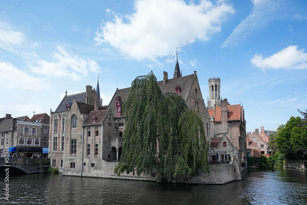 Fototapeta premium Bruges - Belgium - Rozenhoedkaai
