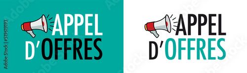 Appel d'offres