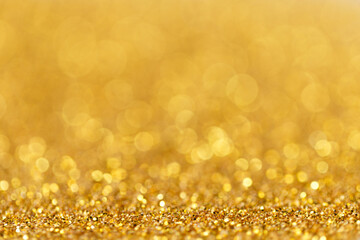 Gold glitter texture christmas background