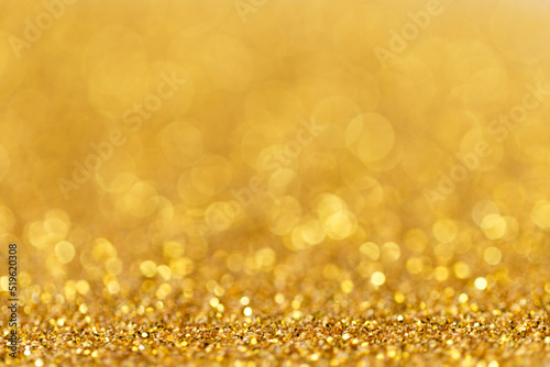 Gold glitter texture christmas background