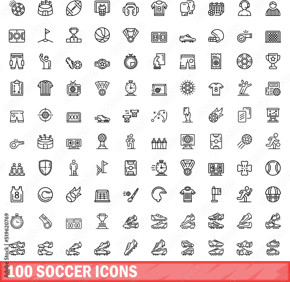 Printable 100 Chart Football