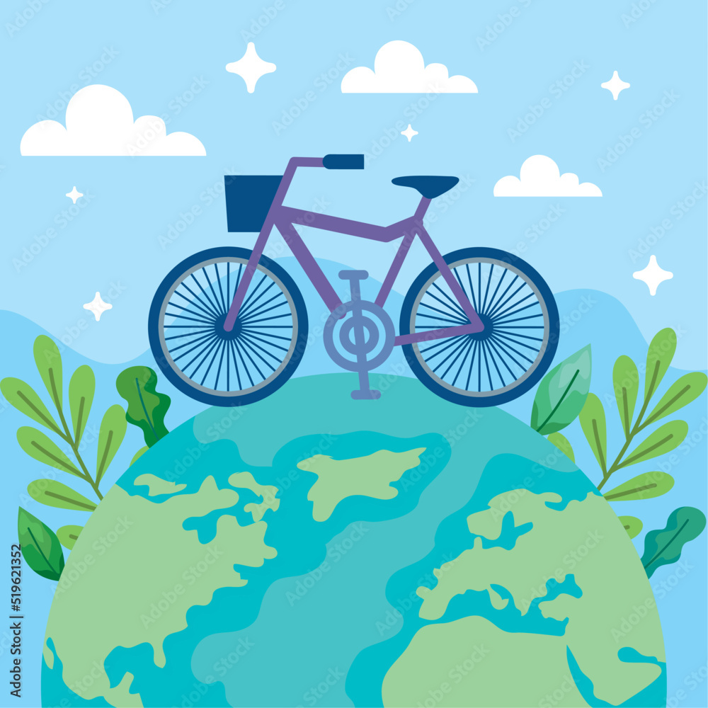Fototapeta premium car free day poster