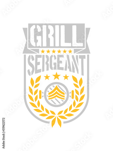 Grill Sergeant Lorbeerkranz Barbecue 