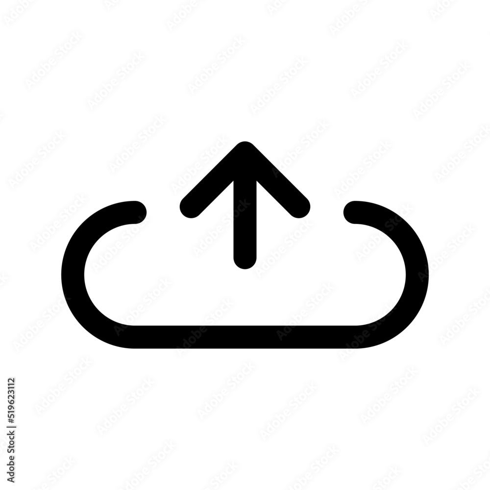 Upload icon. for website design app UI. Vector illustration Upload icon. for website design app UI. Vector illustration