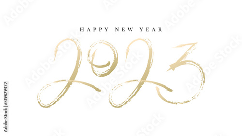 Happy New Year 2023 , Illustration Vector EPS 10