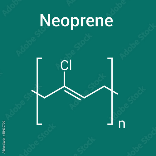 the chemical structure of Neoprene