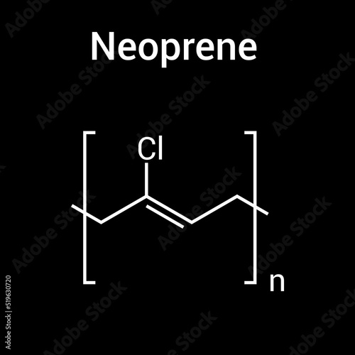the chemical structure of Neoprene