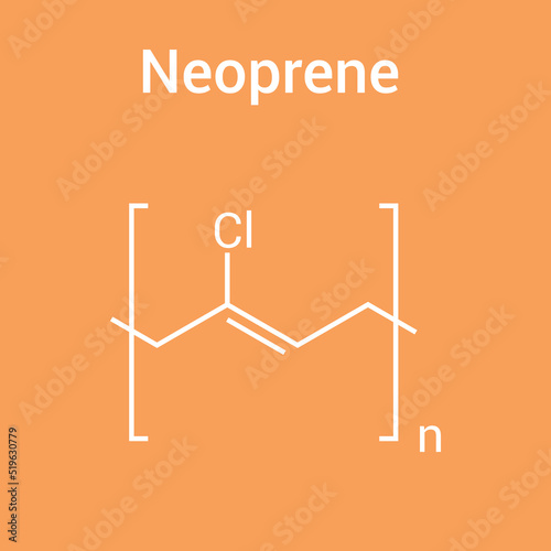 the chemical structure of Neoprene