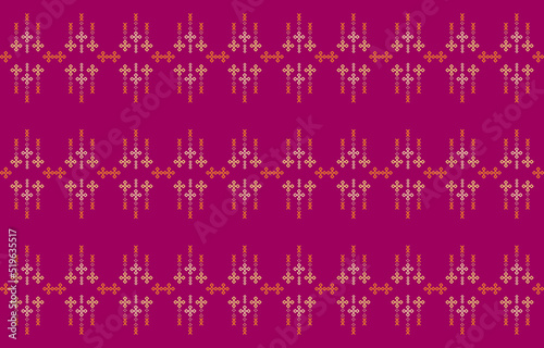 Geometric ethnic oriental pattern traditional Design for clothing, abstract geometric and tribal patterns, usage design local fabric patterns, Design inspired by indigenous tribes 
