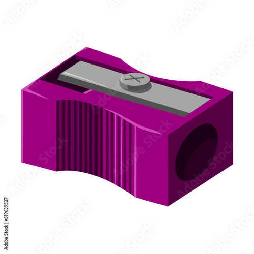 pencil sharpener isolated