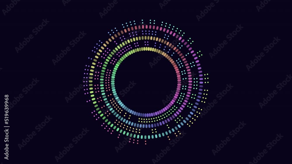 Rainbow neon abstract circle, motion abstract corporate, futuristic and business style background Rainbow neon abstract circle, motion abstract corporate, futuristic and business style background