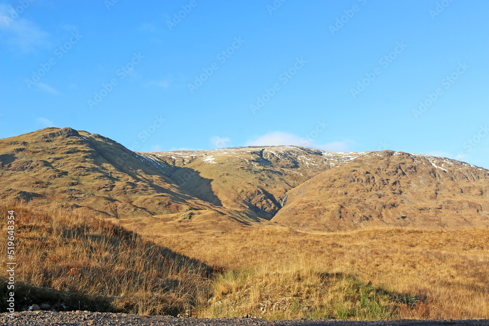 	
Mountains above Loch Awe, Scotland	