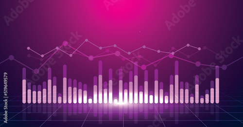 grafico, economia, finanza, azioni, mercato	
