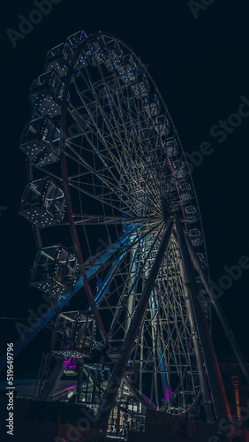 ferris wheel at night