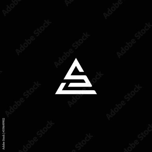 CS SC Logo Design, Creative Minimal Letter SC CS Monogram