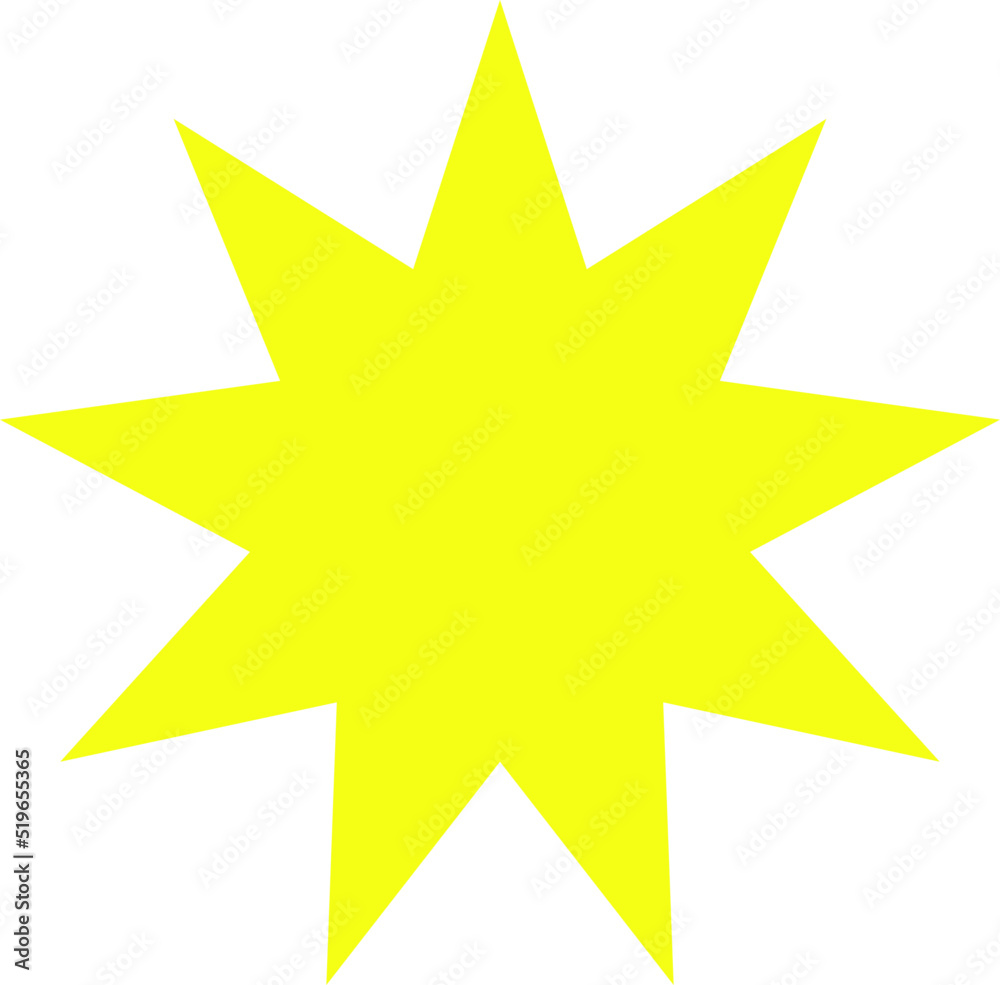 star vector design illustration isolated on transparent background star vector design illustration isolated on transparent background