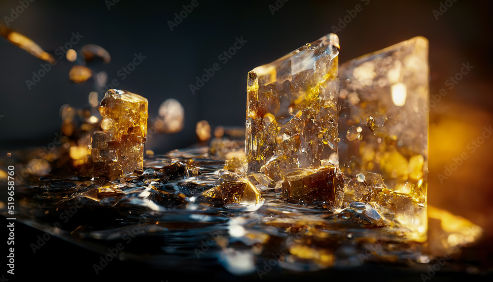 Epoxy resin. Abstract background. Reflection of light. 3D illustration. Epoxy resin. Abstract background. Reflection of light. 3D illustration.