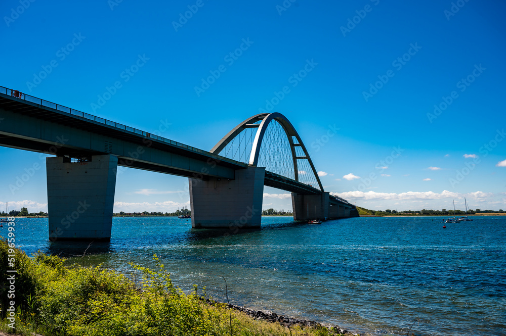 Obraz premium Fehmarnsundbrücke