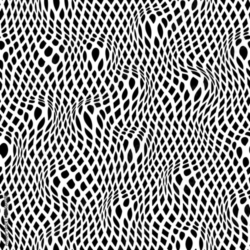 Vector seamless pattern with optical illusion. Simple design for wrapping paper, wallpaper, textile, stationery.