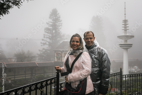 couple in mask photo