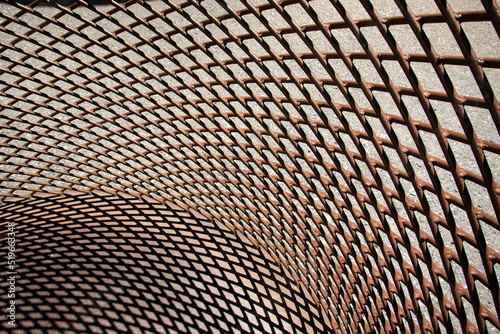 Corten grid