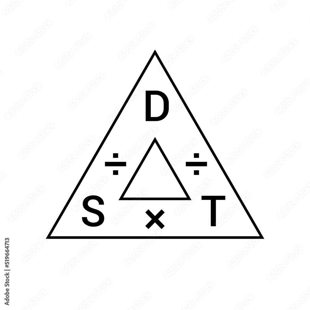speed distance time triangle formulas in physics speed distance time triangle formulas in physics