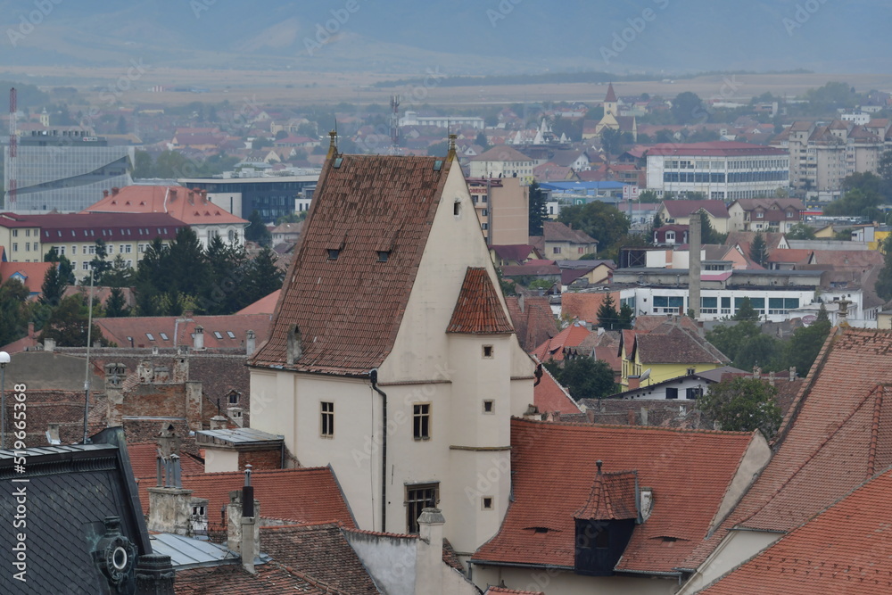 Sibiu fortress view from the advice tower 69
