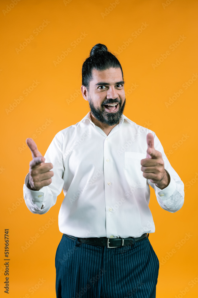man showing thumbs up man showing thumbs up