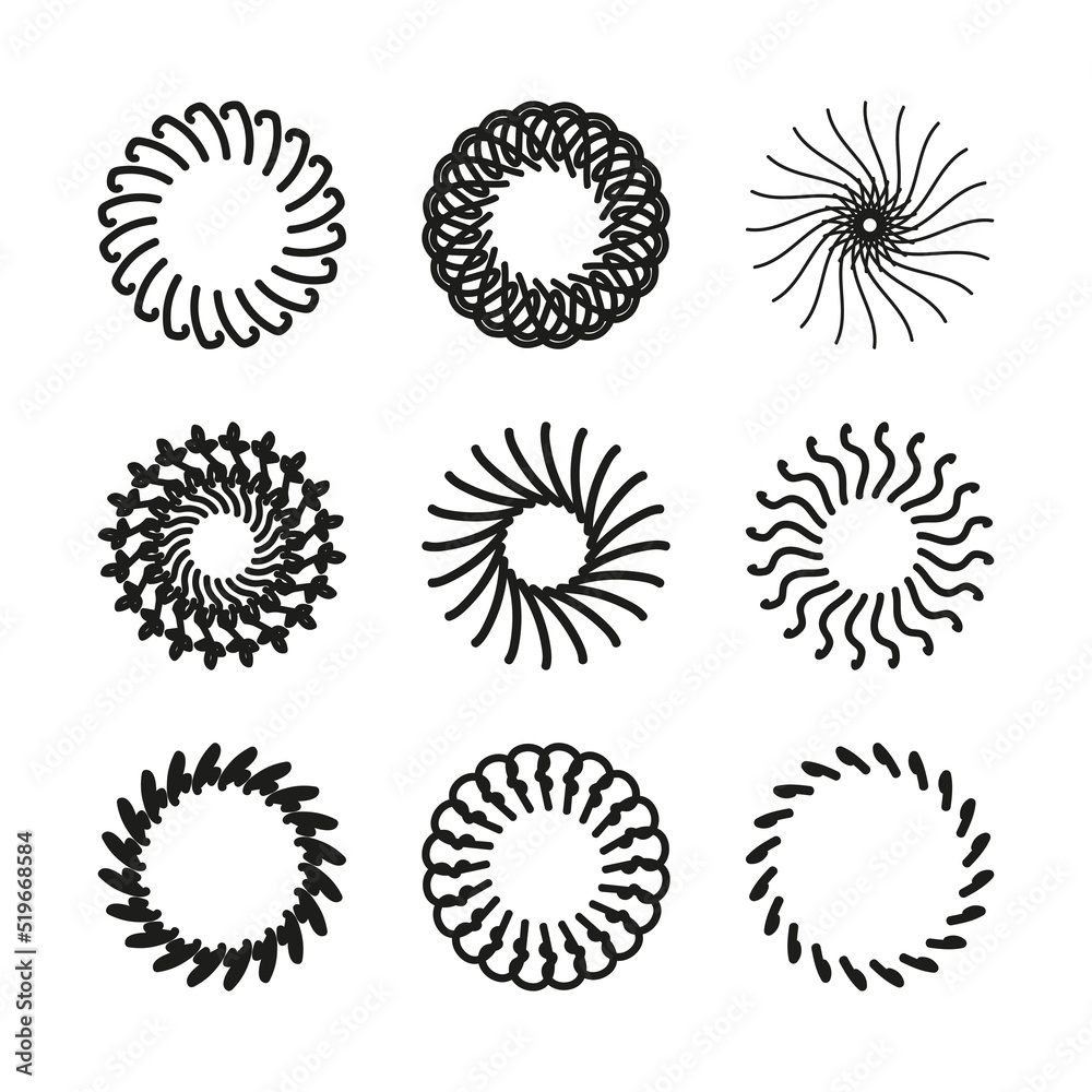 Fototapeta premium set of elements for design