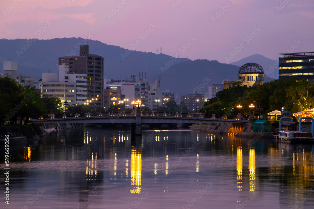 広島市の夜景