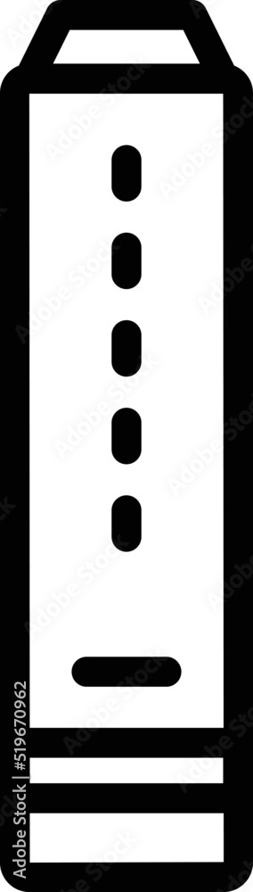Tibet pillar icon outline vector. Temple culture. Asian travel Tibet pillar icon outline vector. Temple culture. Asian travel
